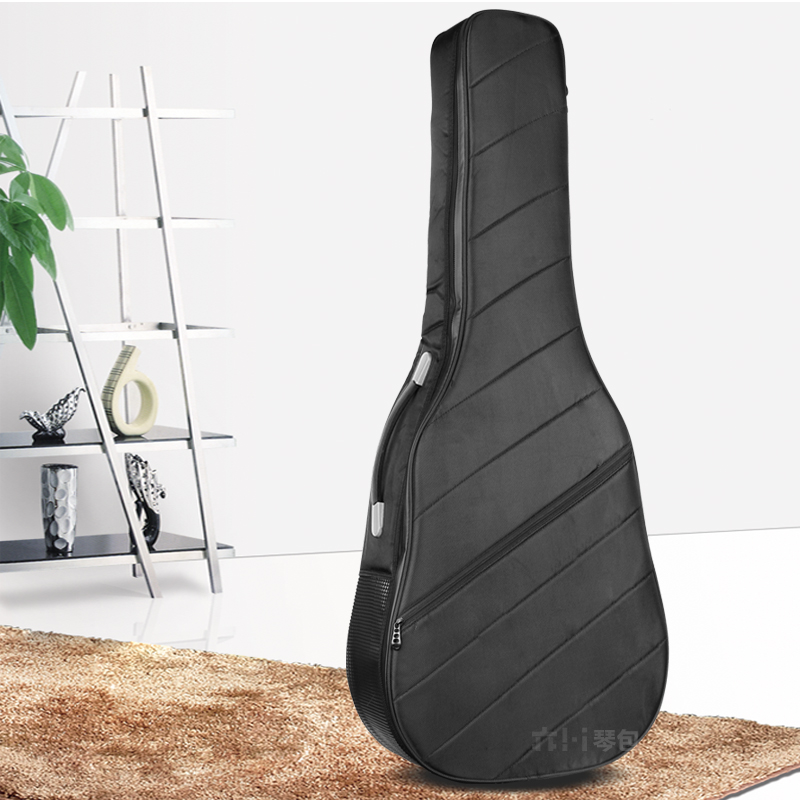 40 40 41 inch guitar pack ballad classical 38 39 inch thickened waterproof double shoulder wood Guitar Bag Box bag bagging black