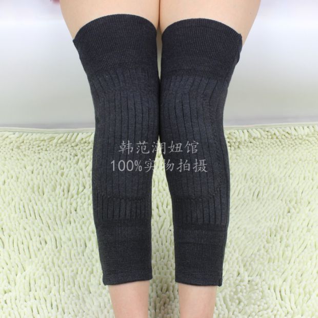 Ấm chân già lạnh chân vớ vớ mùa đông dày cộng với nhung ấm đầu gối khớp nam và nữ xà cạp bộ ông già quần tất siêu mỏng mùa hè