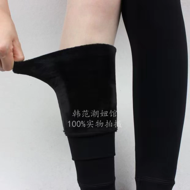 Kneepads, vớ chân, vớ qua đầu gối, dày mùa đông, cộng với nhung, khớp gối ấm, nam và nữ, xà cạp, bộ chân mỏng vỡ mắt cá chân