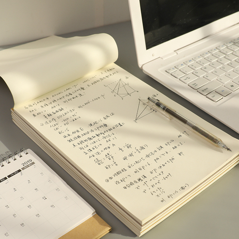 September Stationery White Paper Draft 5 Thickened Students Use Graduate School Mathematical Calculation Paper Blank Calculation Draft Paper