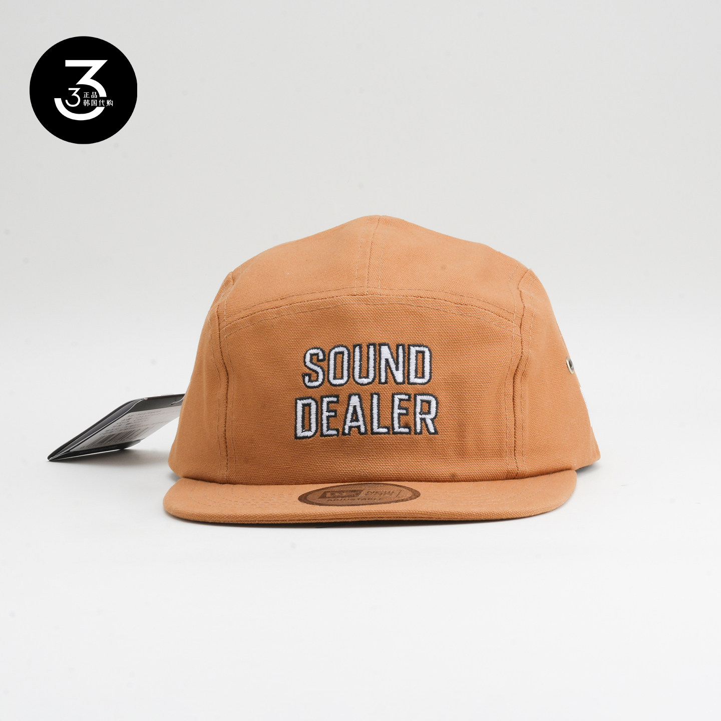 NEW ERA x SOUND DEALER联名平沿五片帽：卡其色宝藏新宠_运动帽_淘宝服装网