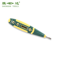 Shengda with lighting induction digital display measuring pen screwdriver electric tester electric pen digital display test pen