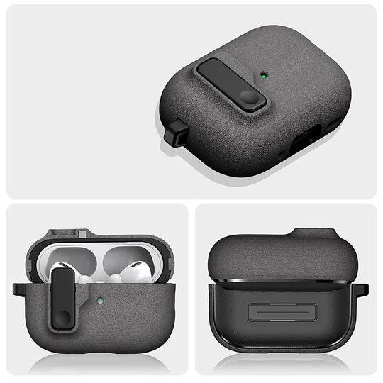 AirPods Pro3 Protective Case with One-Click Opening, AirPods Pro2 Generation Protective Case, Airpods4 Generation Suitable for Apple Earphone Case, Anti-Fall, Simple 3Rd Generation Pro Earphone Case