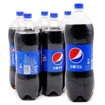 Pepsi-Cola carbonated beverage soda 2L * 6 Bottles Full box to share Beijing