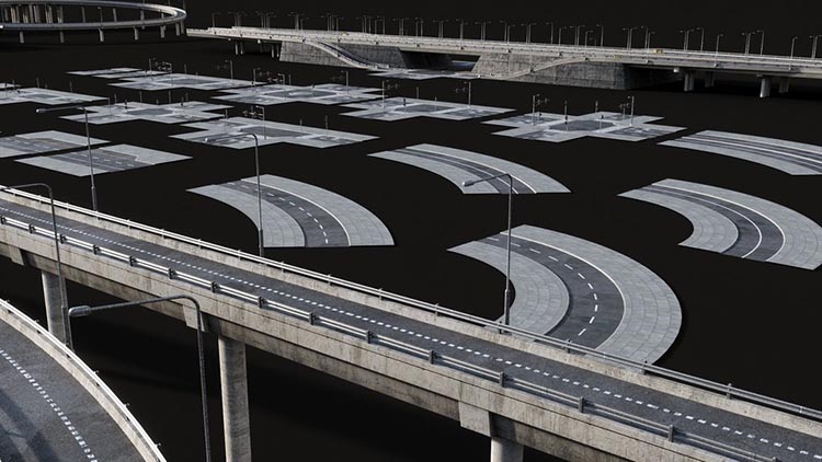 图片[5]-K016——高架桥高速公路立交桥交通设备建-cg男孩