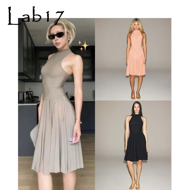 Authentic American Brand New 25-Style High-Neck Sleeveless Tank Dress Authentic American Brand New 25-Style High-Neck Sleeveless Tank Dress