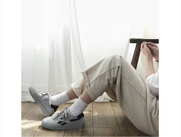 Giày vải nữ mùa hè 2018 mới Harajuku ulzzang sinh viên hoang dã Phiên bản Hàn Quốc của giày retro gió Hồng Kông giầy lv nữ