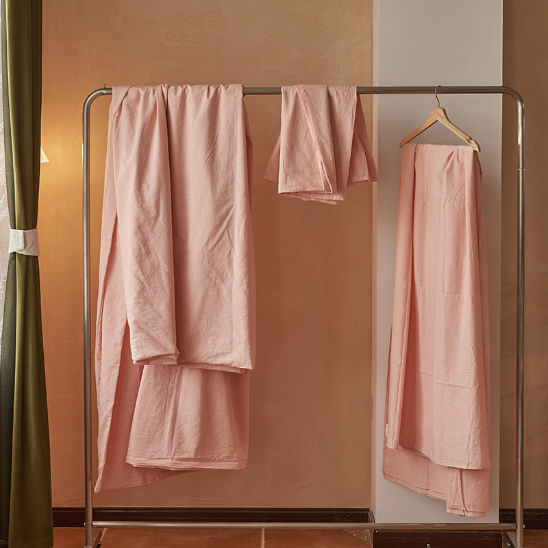 No-print Japanese style pure cotton quilt cover single piece of whole cotton 100 single male and female student dormitories quilt cover 150x200x230