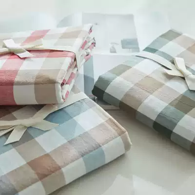 Water washing cotton bed hats single cotton non-slip sheets Simmons mattress cover protective cover 1 5 m 18 m bed cover cover