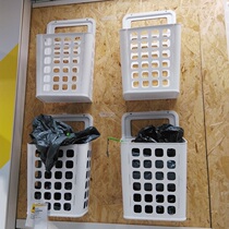 Domestic Shenzhen IKEA Vella trash can garbage bag storage basket