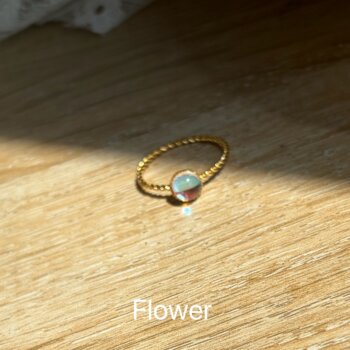 Doesn’t fade! colorful moonstone white moonlight twist ring is simple and elegant. you don’t need to take off the titanium steel ring when you wash your hands.