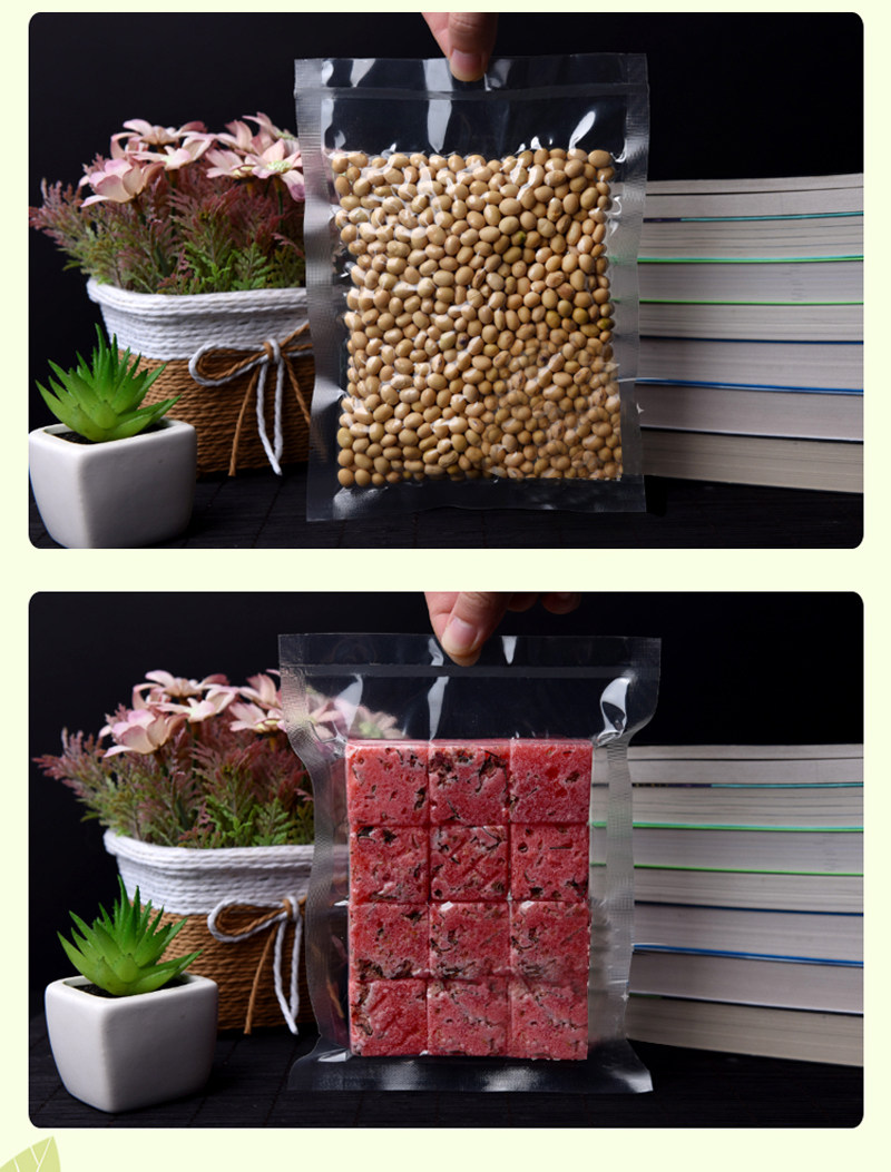 Вакуумный мешок 现货20*35*16丝透明密封真空食品真空机包装袋塑料袋批发定制