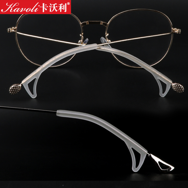 Glasses anti-slip set of metal fine leg ear tick anti-allergy anti-clamping of eye frame accessories