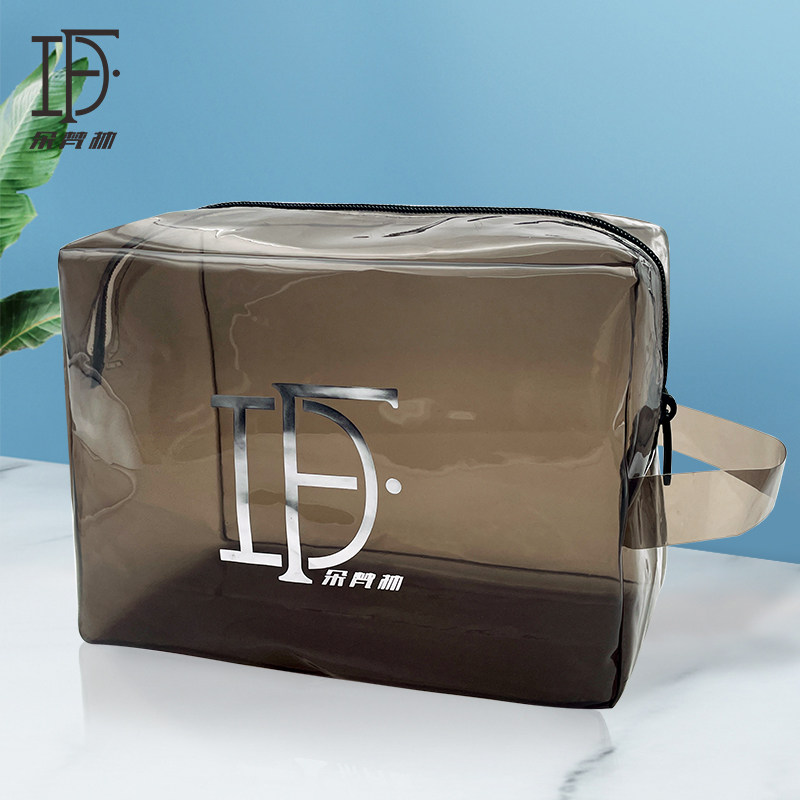 Doverlyn waterproof bag super fire ins wind PVC transparent storage portable tote bag travel large capacity wash swim bag