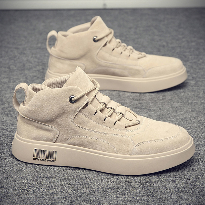 Large size Men's shoes 45 Summer 2022 New board shoes 46 Martin boots Inn wind breathable Leisure high cylinder Shoe 48