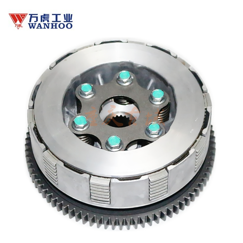 Tricycle Wanhu Tiger Roar 250 clutch Zonglong Dongben 300 Xinyuan X2 small drum assembly Center shaft