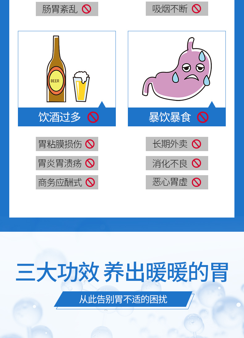 日本兴和制药KOWA胃仙U  300粒 缓解肠胃不适