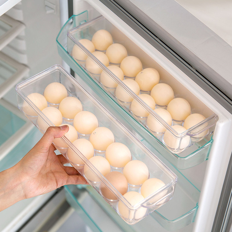 Refrigerator egg rack tray side door egg storage box refrigerator with crisper box egg tray refrigerator egg grid egg box
