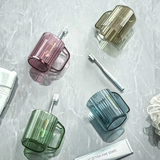 Креативный прозрачный ополаскиватель для рта для домашнего использования для влюбленных, простой и элегантный дизайн