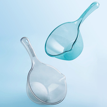 Thickened plastic water ladle kitchen water ladle plastic shower bath water ladle household baby and child bath water ladle br