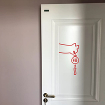 Room Door Glazing Moving Doors Anticollision Stickup Cute Cat Paws Delivery Fopet Store Cat Café Decorative Wall Stickers