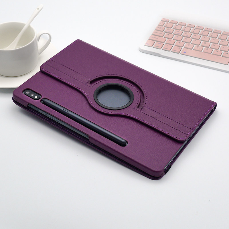 Apply Samsung T970 protective suit S7 PLUS flat plate 12 4 inch housing T975 rotating S6 leather sleeve T865C pack