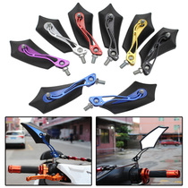 Motorcycle Electric Vehicle Modified Ghostfire Rearview Mirror Crillage Reverse Mirror War Speed Viewing Rear Mirror