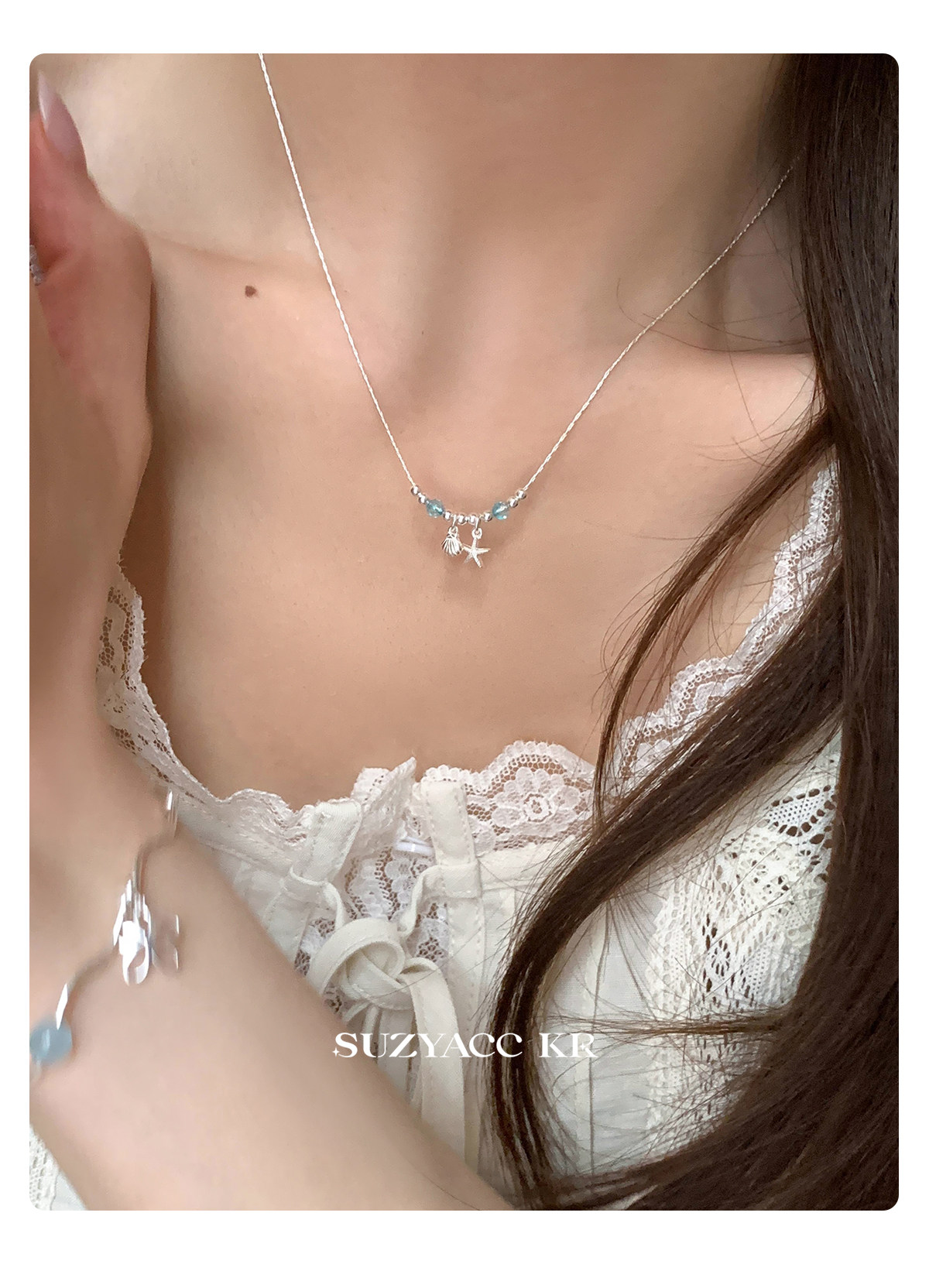 Серебряное ожерелье None Suzyacc Kr 2025