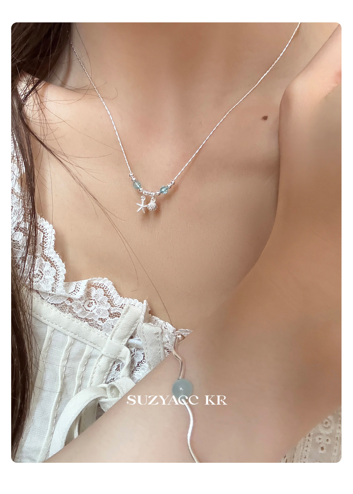 Серебряное ожерелье None Suzyacc Kr 2025