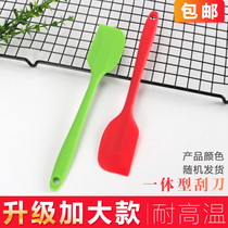 Silicone shovel cow - rolled cake cream butter wiper baking tool large one silicone scraper