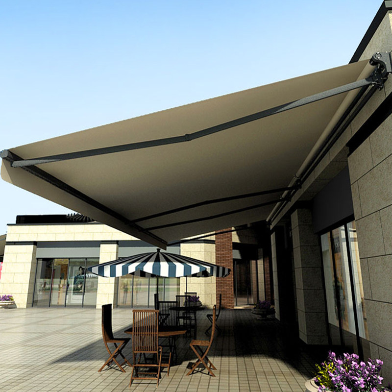 Villa high - end electric scaling awn rainshaft outdoor terrace 5 meters arm garden luxury parking floor