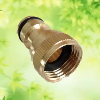 Pure copper 4-point inner wire nipple joint full copper joint car wash water pipe water connection quick water pipe joint accessories