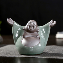 Kuku Kin Tea Boutique Fittings opening nutritious creative home recruitment Ping An Miller Buddha Fashion Handmade Tea Play