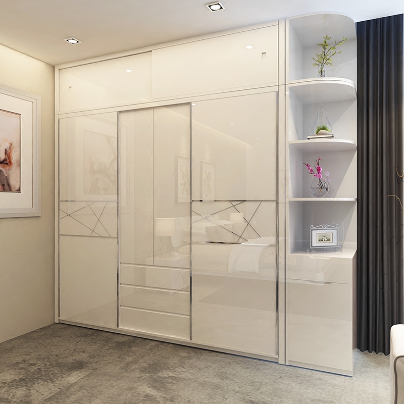 Usd 392 32 Modern Minimalist Paint Wardrobe Two Door Door Wardrobe Sliding Door Wardrobe Economy Assembly Board Door Shifting Wardrobe Wholesale From China Online Shopping Buy Asian Products Online From The Best Shoping