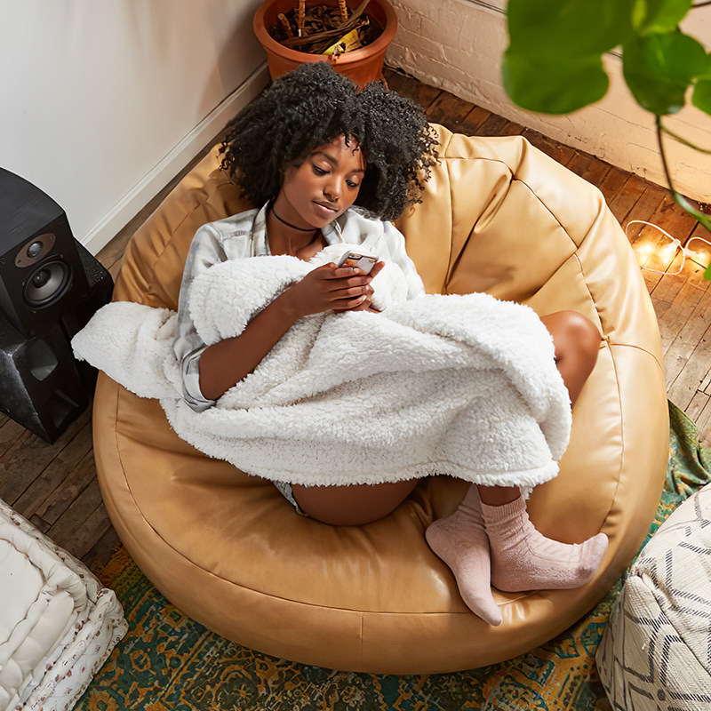 Lazy sofa bean bag tatami net red single bedroom living room creative balcony sofa small apartment lazy chair