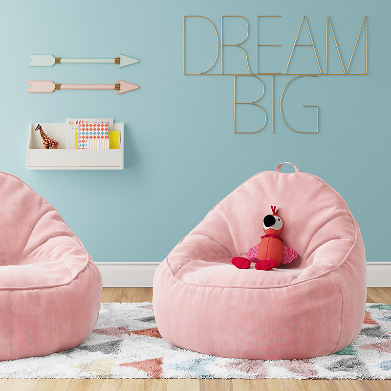 Lazy sofa bedroom small cute recliner bean bag girl small mini single balcony lying small apartment children
