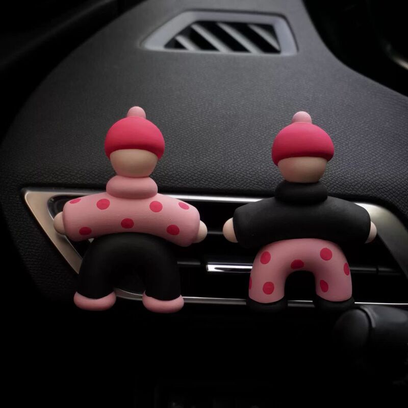 Air Vent Aromatherapy Creative Car Air Freshener Diffuser Stone Minimalist Figurine Car Air Vent Decoration Ornament