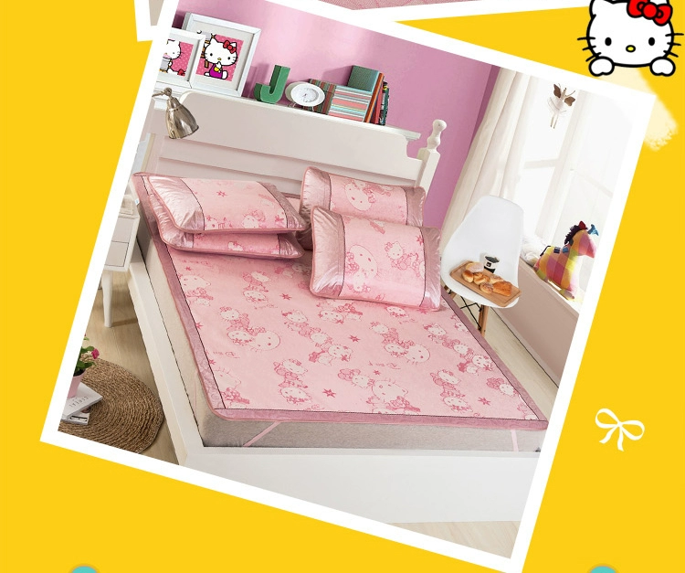 [Special] mỗi ngày, lụa băng mat mat ba mảnh ghế máy lạnh 1,8 m l /1.5m giường có thể gập lại mat ngủ - Thảm mùa hè chieu dieu hoa
