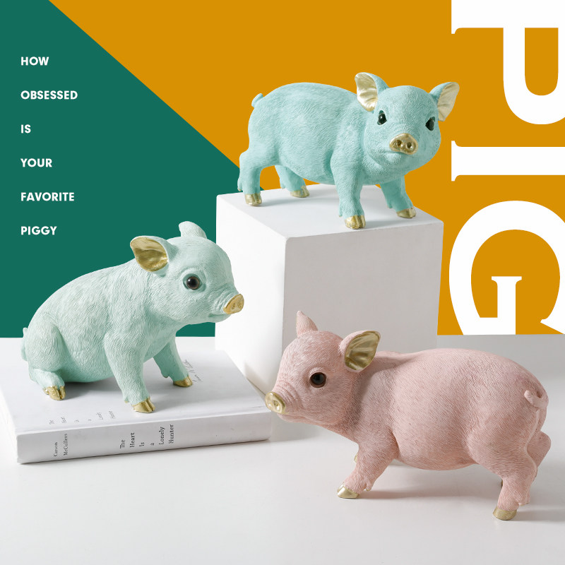 Prank for evil fun Nordic Hyun Guan Swing Piece Home Wine Cabinet Adornment Livingroom Creative Maka Swing Piece Birthday Present