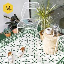 Momojia retro famous small tiles Nordic bathroom tiles restaurant kitchen balcony flower patch courtyard floor tiles