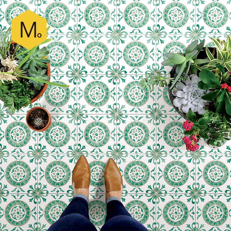 Late Last Home Retro Entrance Courtyard Small Flowers Brick Dinghies Red Rice Hall Makeup Room Balcony Tiles Kitchen Wall Brick