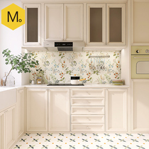 Momojia French cream style kitchen tiles retro high-end tiles bathroom wall tiles toilet floor tiles