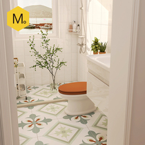 Momojia Moroccan green kitchen tiles Nordic bathroom bathroom balcony floor tiles