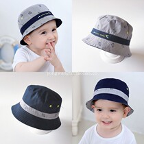 Spring and Autumn Summer Baby Fisherman Hat Boys Wear Sunshade Hat Baby Thin Pot Hat Baby Sun Hat