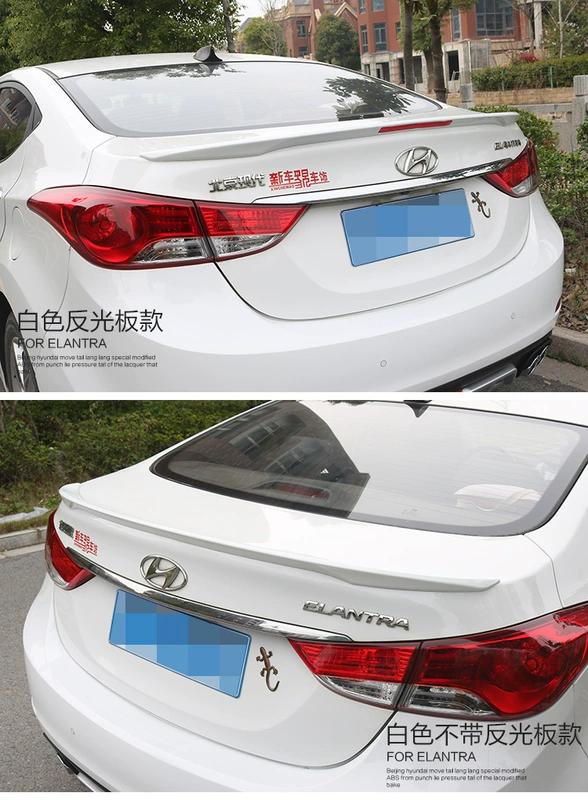 Bắc Kinh Hyundai Langwei cánh đuôi Langdong trang trí đặc biệt ABS miễn phí đấm sơn đuôi cánh