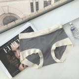 Нижнее белье, антибактериальные штаны, цветные комфортные трусы, средняя посадка, с акцентом на бедрах