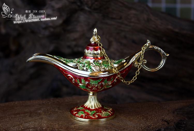 Nga châu Âu retro mới kèn Aladdin ma thuật trang trí nhà đèn ma thuật chúc đèn thủ công quà tặng vật dụng dcor phòng ngủ