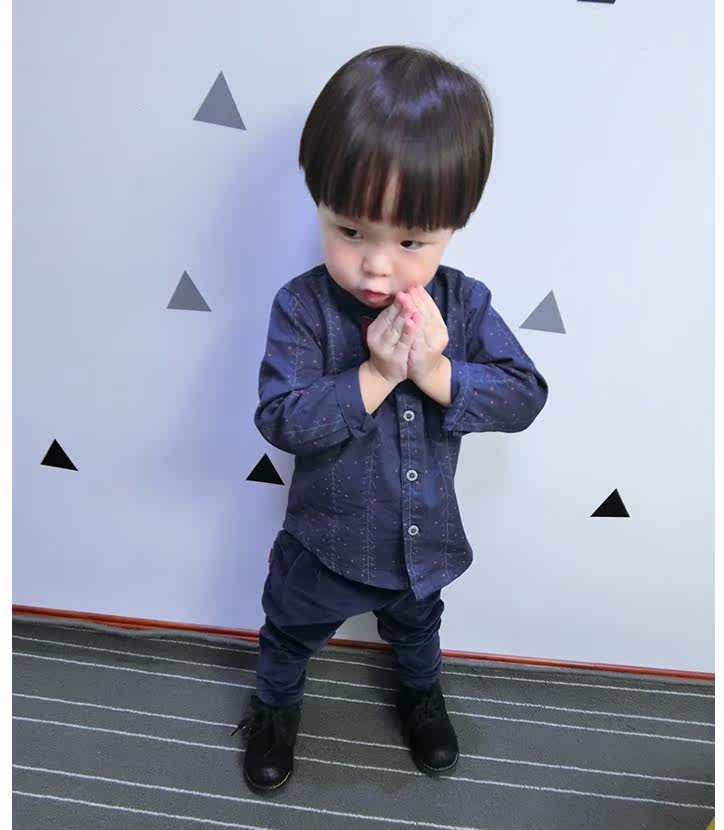 Chemise garcon à manche longue - Ref 2073945 Image 18