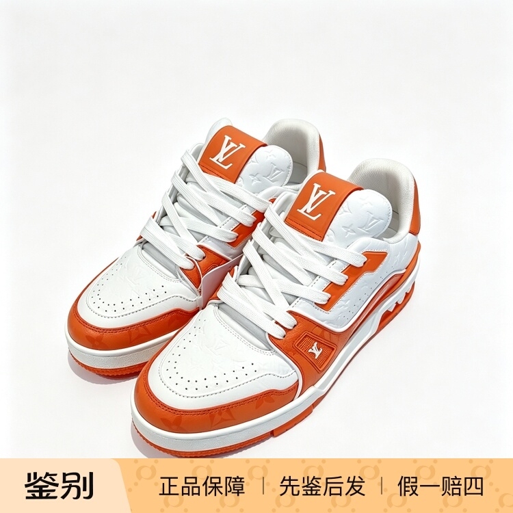 99% New Louis Vuitton Trainer Sneakers/Size 38/Lz331Y9945