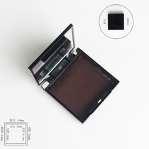 Magnet storage eye shadow disc mini single grid powder box empty box square makeup eyebrow powder blush empty box split empty disc